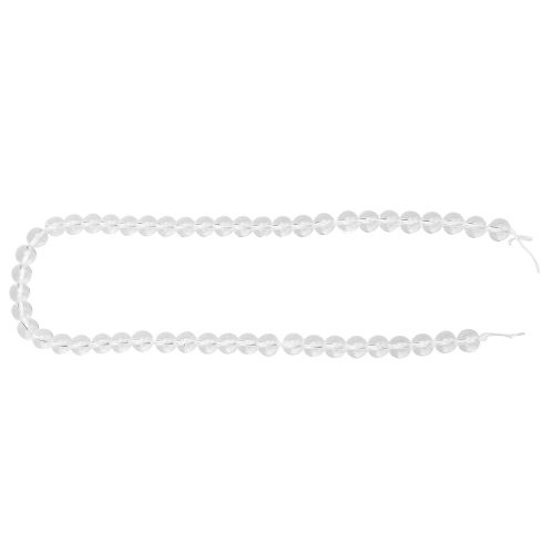 Perles Rondes En Pierre Naturelle De Quartz Transparent, 8 Mm, 48 Pieces, Pour La Fabrication De Bijoux Et De Bracelets