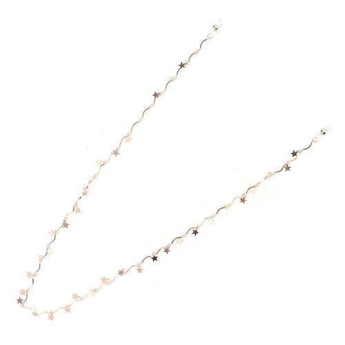 Chaine De Lunettes En Alliage Avec Pendentif Etoile, Cordon Pour Lunettes De Lecture, 71 Cm