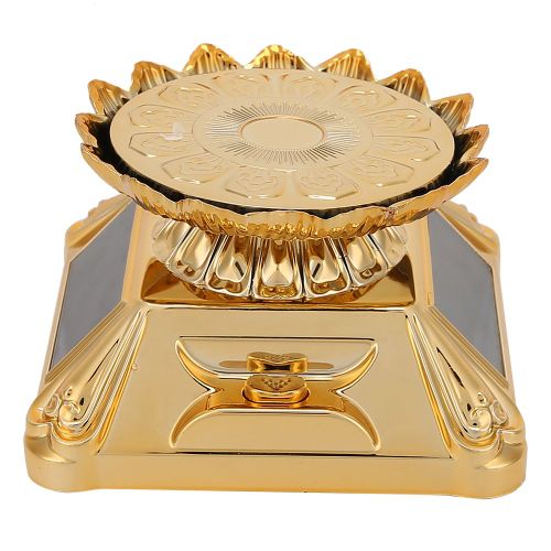 Presentoir Rotatif A Energie Solaire Multifonction Pour Montres, Telephones, Bijoux, Maquillage