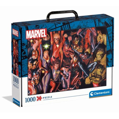 Puzzle Adulte Valisette 1000 Pièces - Marvel
