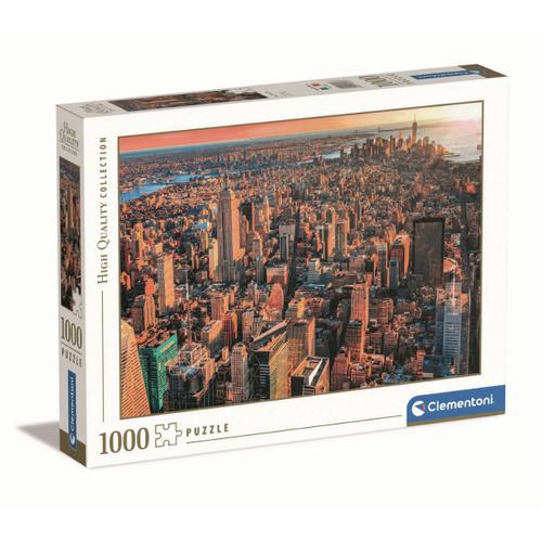 Puzzle Adulte 1000 Pièces - New York City Sunset