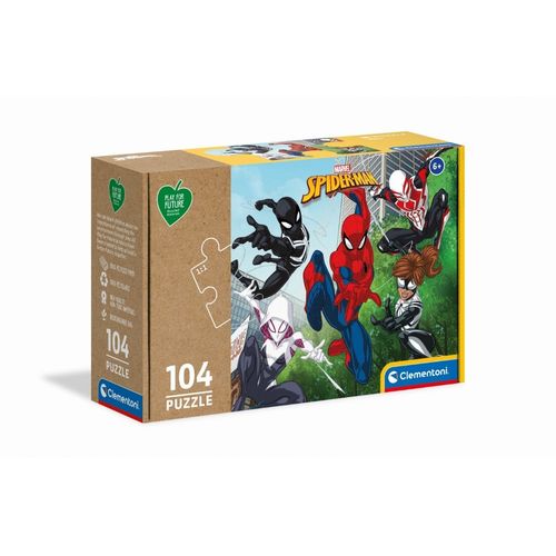 Puzzle Enfant 104 Pièces Play For Future - Spider-Man