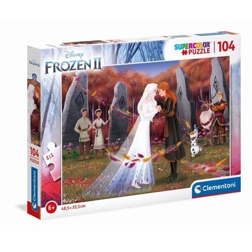 Puzzle Enfant 104 Pièces - La Reine Des Neiges 2