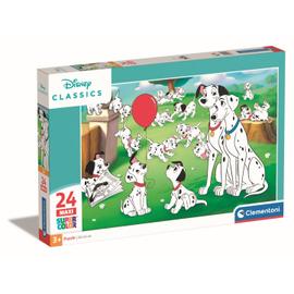 Lisciani, Maxi Puzzle pour enfants a partir de 4 ans, 60 pièces, 2 en 1  Double Face Recto / Verso avec le dos à colorier - Disney Roi Lion - 91751