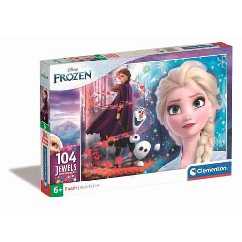 Puzzle Enfant Jewel 104 Pièces - La Reine Des Neiges 2