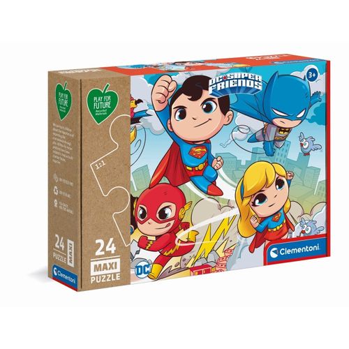 Puzzle Enfant 24 Pièces Maxi Play For Future - Dc Superfriends
