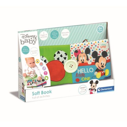 Clementoni Livre D'éveil En Tissu - Disney Baby