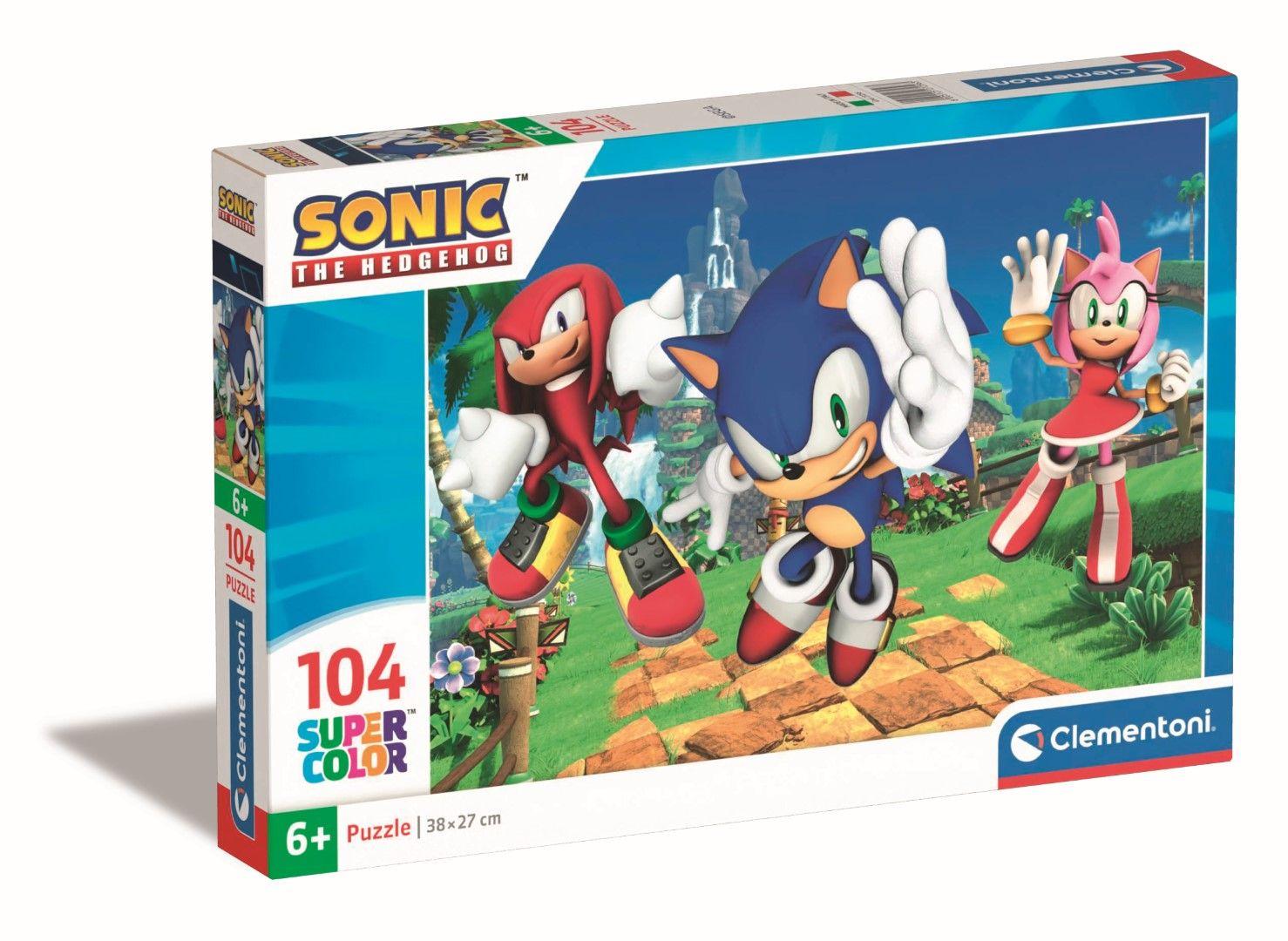 Puzzle Enfant 104 pièces - Sonic - puzzle
