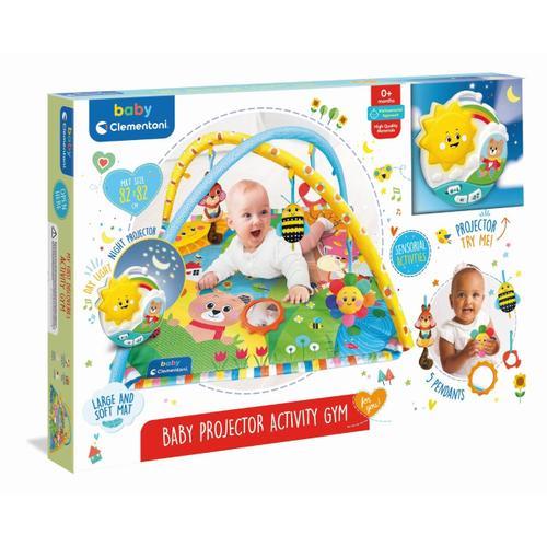 Baby Clementoni For You Tapis, Arches Et Projecteur - Baby Projector Activity Gym