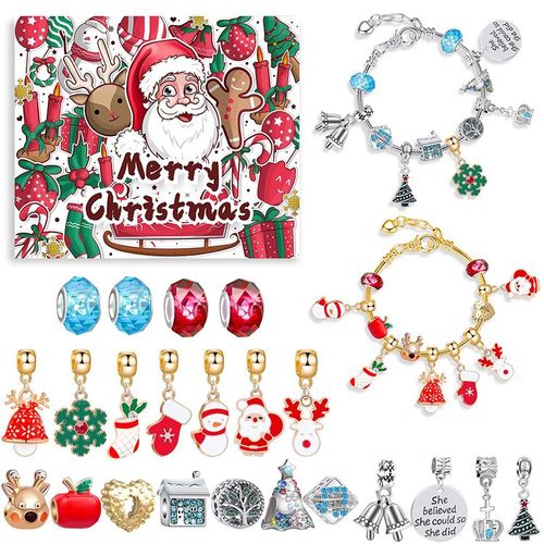 Kit De Fabrication De Bracelets Pour Enfants, Coffret Cadeau, Bricolage, Loisirs Creatifs, Cadeaux De Noel, Cadeaux Pour Filles, Enfants, Type 1