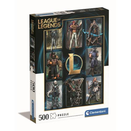 Puzzle Adulte League Of Legends - 500 Pièces