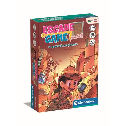 Jeux De Société Escape Game Pocket - La Pyramide Du Pharaon