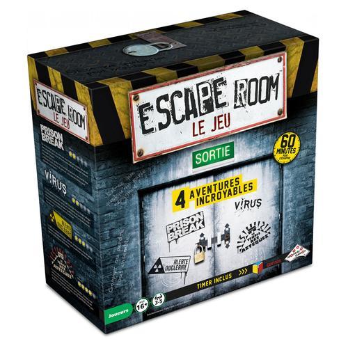 Escape Room Le Jeu Escape Games - Coffret De 4 Jeux