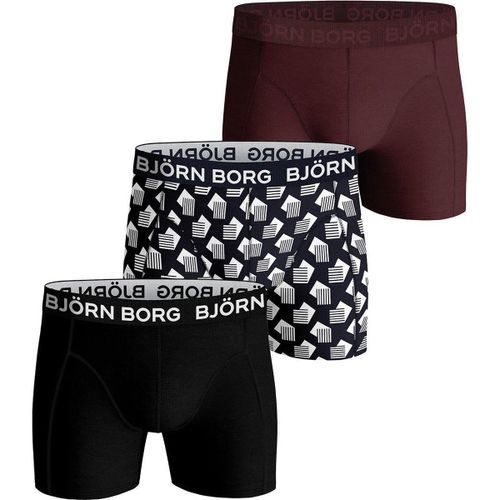 Björn Borg 3-Pack Boxers Mix Multicolore