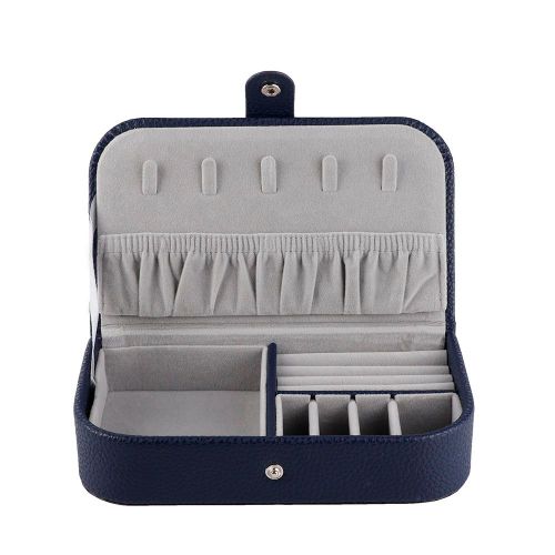 Boite De Rangement Portable Pour Colliers, Boucles D'oreilles, Bijoux, Decoration