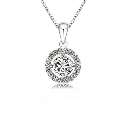 Bijoux En Zircon Brillants, Anti-Oxydation, Minimalistes, Accessoires De Mariage A La Mode Pour Collier D'anniversaire