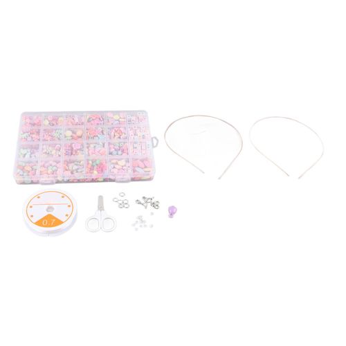 Perles D'espacement En Acrylique Durables, Couleurs Assorties, Styles Largement Utilises Pour La Fabrication De Bijoux Et De Bracelets.