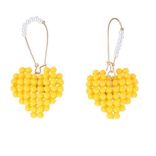 Boucles D'oreilles Pendantes En Forme De Cour Pour Femmes, Bijoux En Alliage