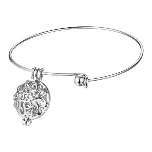 Bracelet Pendentif Diffuseur D'aromatherapie Tendance Pour Femmes Et Filles, Bijoux, Cadeau, Decoration (Blanc K)
