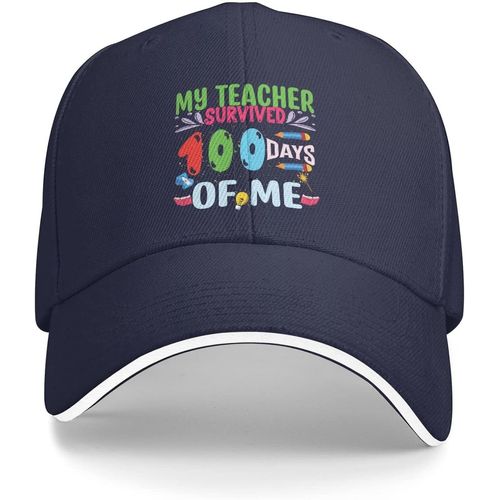 Mon Professeur A Survécu À 100 Jours De Moi Chapeau Pour Femmes Chapeau De Papa Chapeau Cool