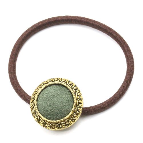 Bandeau Elastique Tendance Pour Femmes Et Filles, Joli Pendentif, Accessoires Pour Cheveux (Cyan)