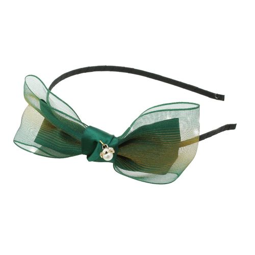 Bandeau A Noud Papillon Delicat Et Tendance Pour Femmes Et Filles (Vert Fonce)