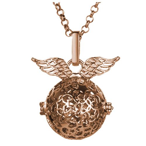Collier Diffuseur D'huiles Essentielles Pour Femme, Accessoire Tendance (Dore)