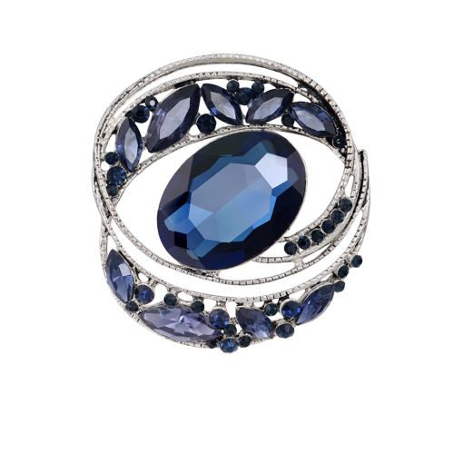 Broche En Acrylique Strass Tendance, Accessoire De Decoration Pour Vetements, Echarpe, Boucle