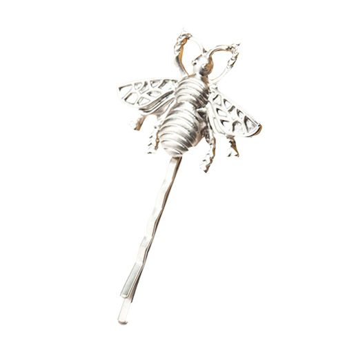 Barrette Elegante En Forme D'insecte Pour Femme Et Fille (Argentee)