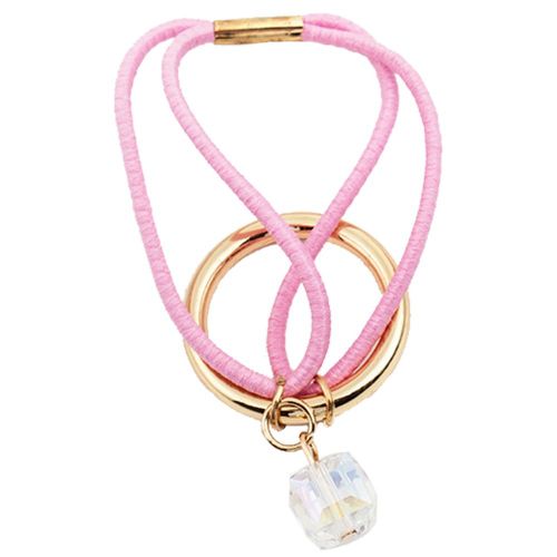 Bandeau A Cheveux Tendance Pour Femme Et Fille, Accessoire Decoratif (Rose)