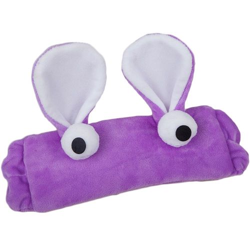 Joli Bandeau Pour Cheveux Avec Oreilles De Lapin Et Noud Papillon (Violet)