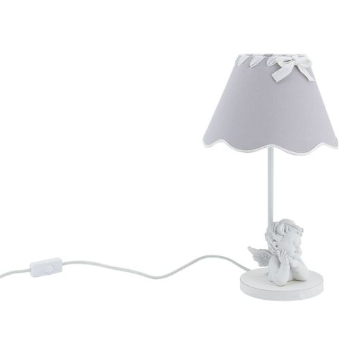 Lampe En Métal Avec Ange