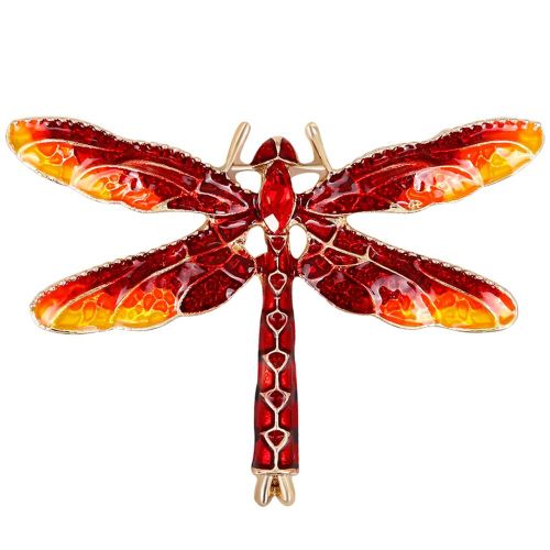 Broche Vintage En Alliage En Forme D'insecte Et De Libellule Pour Femme, Accessoire De Bijouterie, Pour Vetements, Echarpe, A