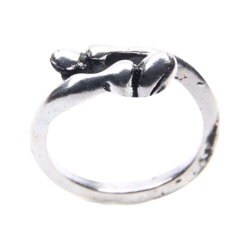 Bague Ouverte En Alliage Vintage A La Mode Pour Femme, Bijou Decoratif En Forme De Fer A Cheval