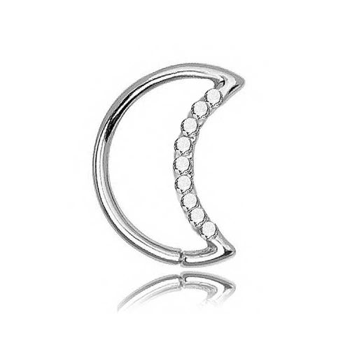 1 Paire D'anneaux De Nez En Cuivre Et Zircon, Boucles D'oreilles, Piercing Corporel, Accessoire De Mode (Or Rose)