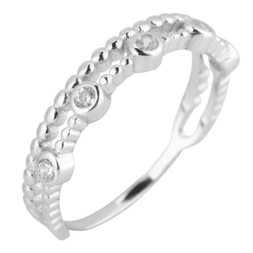 Bague Romantique En Argent Massif 925 Avec Strass Pour Femme, Mariage, Fiancailles, Anniversaire