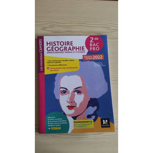 Manuel Scolaire Histoire Géographie Seconde Bac Pro