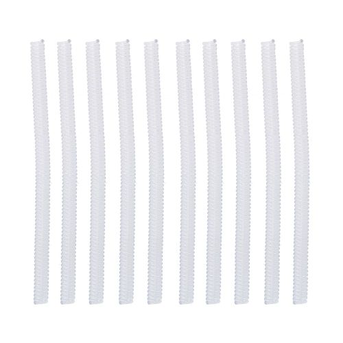 Lot De 10 Ajusteurs De Taille De Bague Transparents, Reducteurs De Serrage, Outil De Redimensionnement De Bijoux (5 Mm)