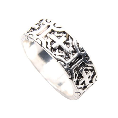Bague En Alliage Pour Homme, Bijou Classique, Ornement, Decoration, Cadeau (21 Mm)