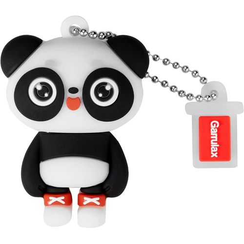 Clé USB 64 Go étanche en silicone USB 2.0 haute vitesse USB 2.0 avec stylo,stockage de la date,disque U (Panda)