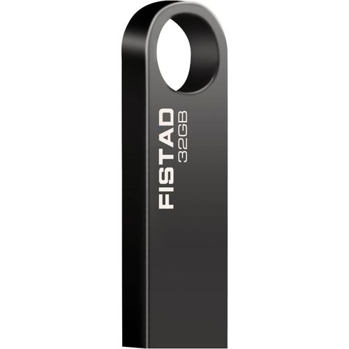 32Go Clé USB Mini Flash Drive USB 2.0 Portable Métal imperméable Mémoire Stick pour PC,Tablette,etc (Gris)