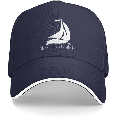 Trip Hat Oh Ship It's A Family Trip 2023 Chapeau Pour Femme Chapeau De Papa Casquette Graphique