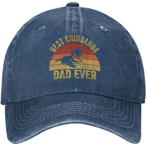 Chihuahua Chapeau Le Meilleur Chihuahua Papa Chapeau Femmes Casquettes De Baseball Casquettes Cool