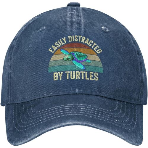 Chapeau De Tortues Facilement Distrait Par Le Chapeau De Tortues Pour Femme, Casquette De Baseball Avec Casquette Design