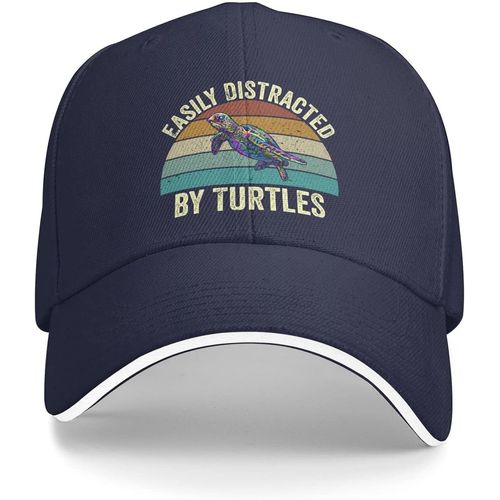 Chapeau De Tortues Facilement Distrait Par Le Chapeau De Tortues Pour Femmes, Chapeaux De Baseball, Casquettes Tendance