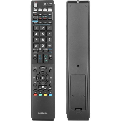 Ga857Wjsa Télécommande Compatible Avec Sharp Tv Lc-40Le810E Lc-40Le820E Lc-46Le810E Lc-46Le811E Lc-46Le820E Lc-52Le820E Remplacement Du Contrôleur