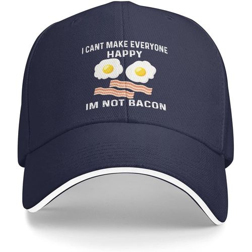 Chapeau De Bacon, Je Ne Peux Pas Rendre Tout Le Monde Heureux, Je Ne Suis Pas Un Chapeau De Bacon, Chapeaux De Baseball Pour Femmes, Chapeaux À La Mode
