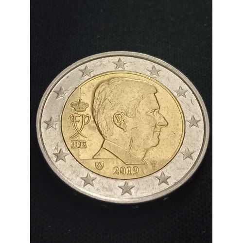 2 Euro 2019 Belgique (Roi Philippe)