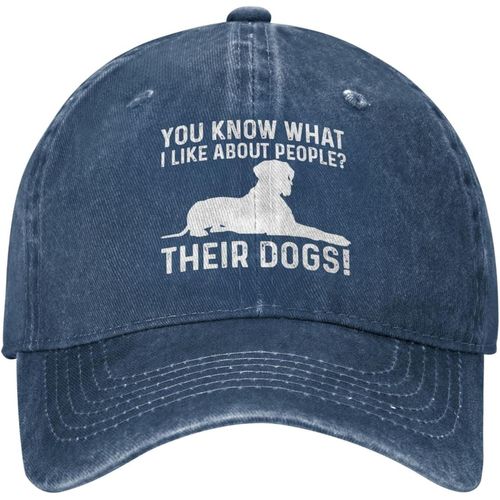 Vous Savez Ce Que J'aime Chez Les Gens, Leurs Chiens, Chapeau Pour Hommes, Chapeau De Papa, Casquette À La Mode