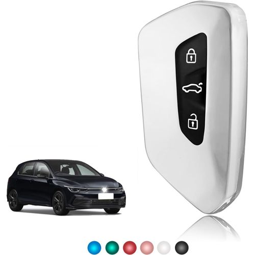 Coque Clé Tpu Brillant,Etui Clé Étui Clé Adapté Pour Vw Volkswagen Cupra Formentor Born Golf 8 Seat Leon Mk4 Ibiza Ateca Skoda Kodiaq Fabia Enyaq Octavia.[H480]